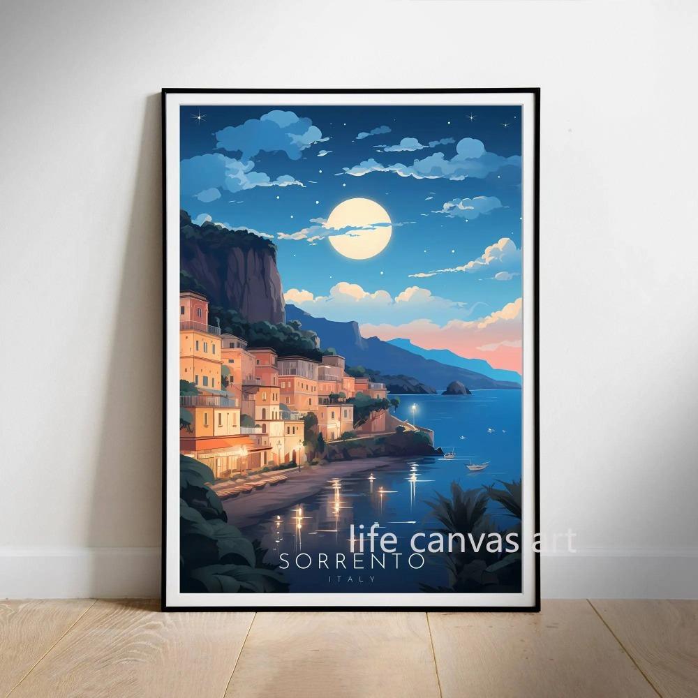 Amsterdam Prag Paris Irland Kunstposter Retro Reise Stadt Norwegen Leinwandmalerei Wanddrucke Für Zimmer Heimdekor