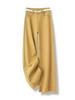 Wide-Leg Women's Jeans: Spring/Autumn 2024, New Loose Straight-Leg, Petite Slimming Floor-Length Style.