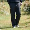 CHALLENGER Men'S Out-Pocket Wide-Fit Padded Pants Black