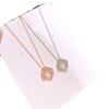 Hollow Four-leaf Clover Pendant Necklace for Women High-end Ins Personality Simple