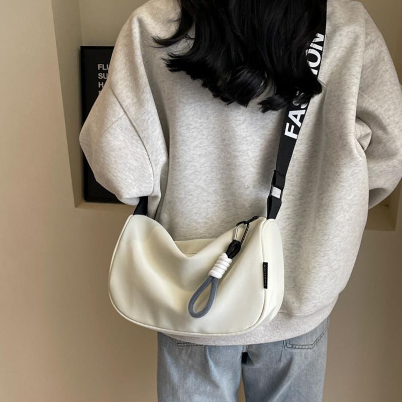 Waterproof Oxford Cloth Large Capacity Dumpling Bag Crossbody Bag Women  Style Versatile Casual Sports Style Shoulder Bag