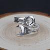 S Ring Men's Wrench Ring Men's Ring Old Niche Jewelry