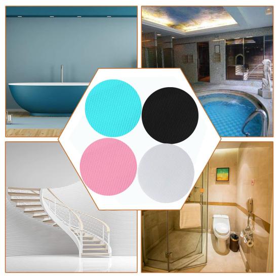 Bathtub Stickers Non-Slip Non-fading Strong Stickness Prevent Bathroom Falls Durable Bathroom Stickers