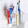 Storage Toothbrush Organizer Wall Mounted Tooth Brush Cup Stand  Bathroom