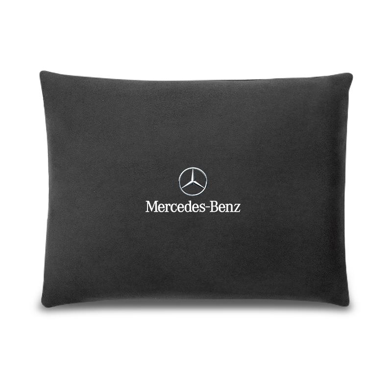 UKBCM1 2025 Hot High Quality Car Headrest Neck Support Seat Soft Lumbar Pillow For Mercedes Benz AMG W204 W205 W203 W211 W212 W213 W201