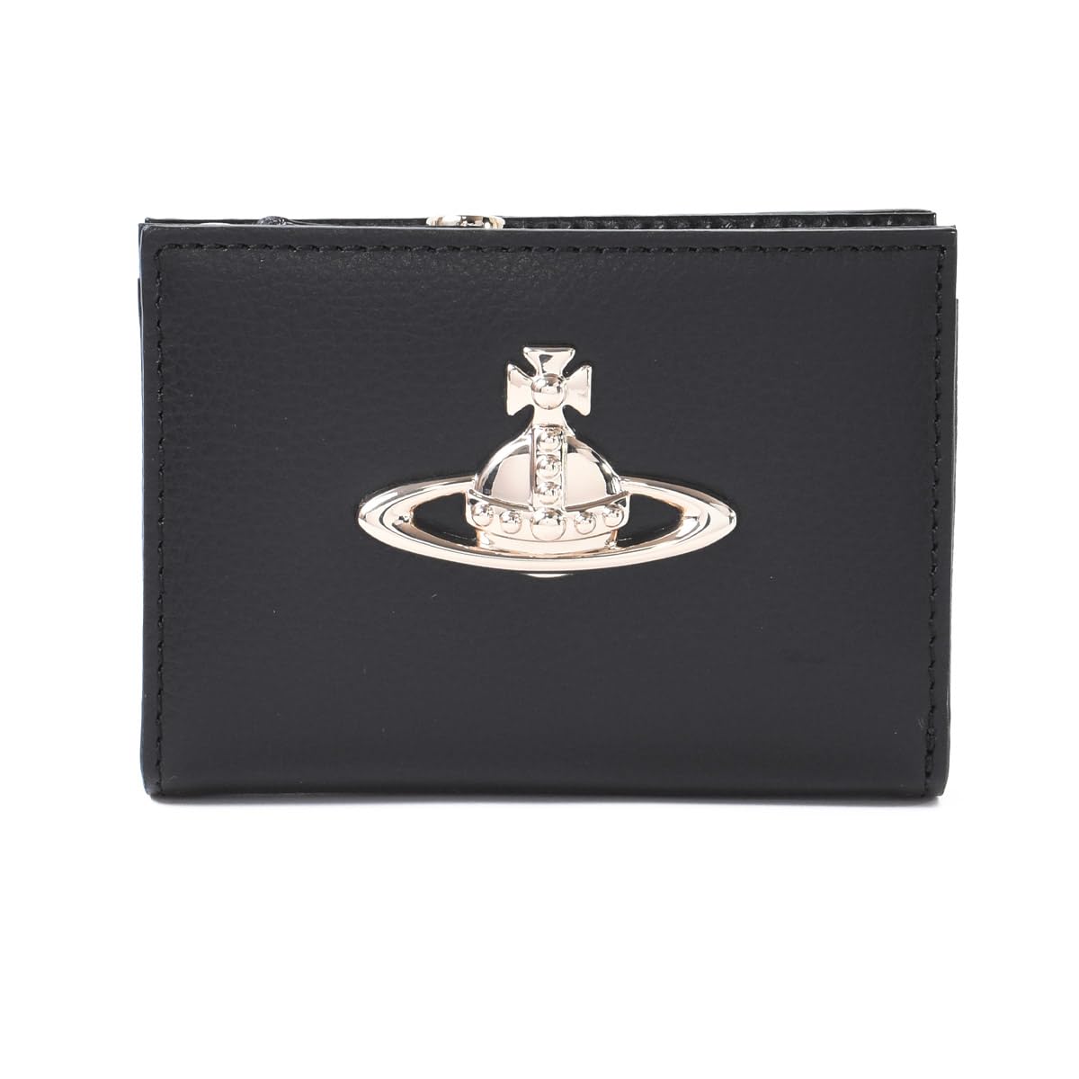 

Vivienne Westwood EXECUTIVE Zipper Coin Purse for with Shopping Bag Women, 13-20-951120-00, Gift, (No Personalization, Black) [Used] чорний