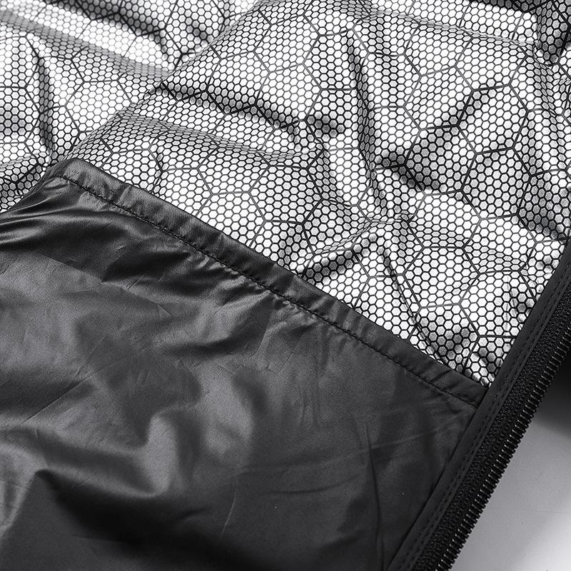Lightweight Graphene Down Jacket for Men and Women - 80% Duck Down, Stand Collar, Autumn/Winter.