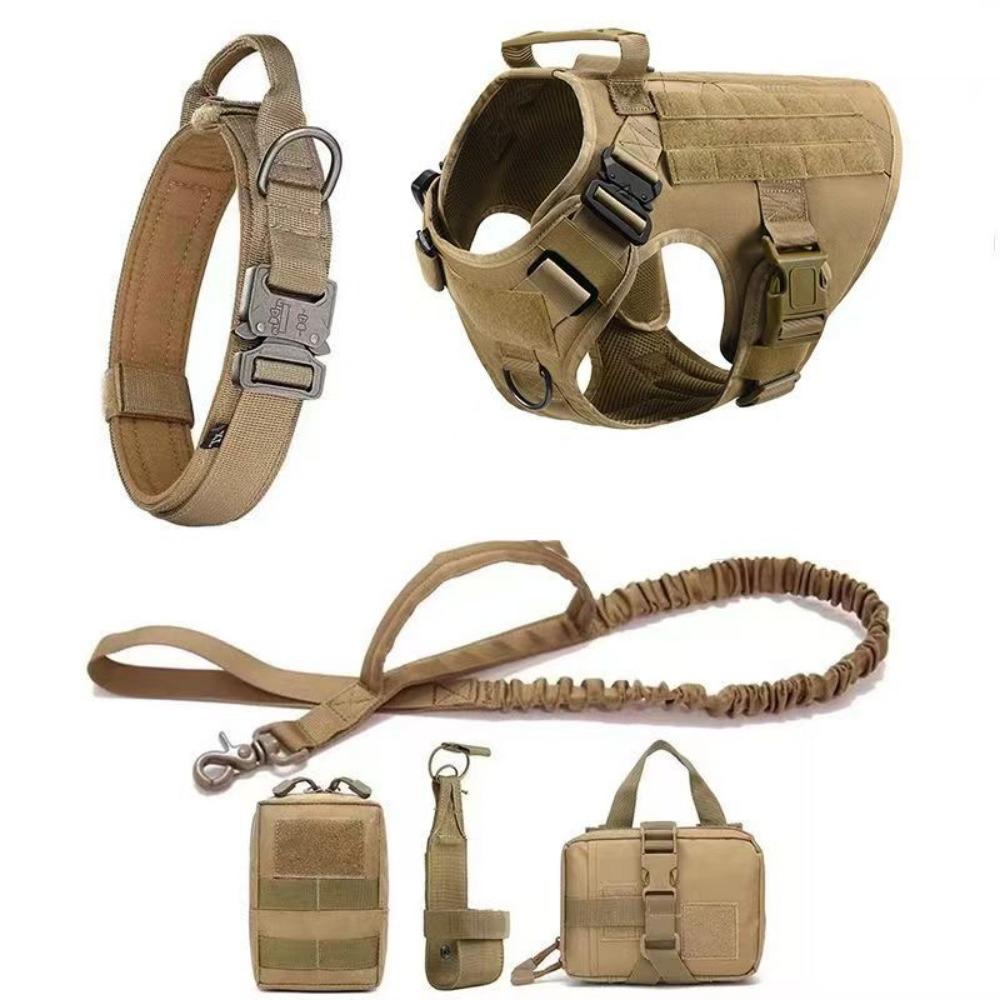 Zhongyi dog suit set, outdoor dog vest, multi-functional water cup cover, medical bag ins wind