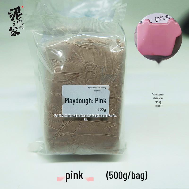 Bunte Kinder-Töpferton: Weiches, handgefertigtes Kaolin-Porzellan in einem Pfundbeutel. Perfekt für Studenten-Skulpturen.