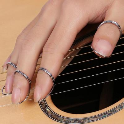 Plettri Metallici per Pollice e Dita per Chitarra Elettrica