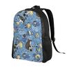 S-Squirtles Backpacks for Women Men Water Resistant College School Manga Bag Printing Bookbags