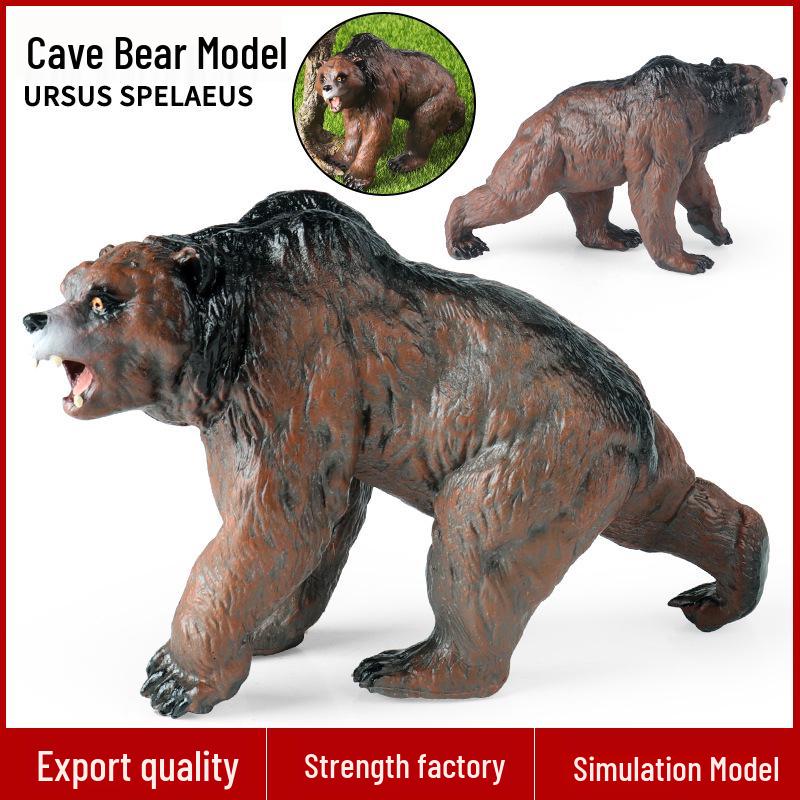 Cognitive Learning Toy: Pleistocene Cave Bear Model for Children