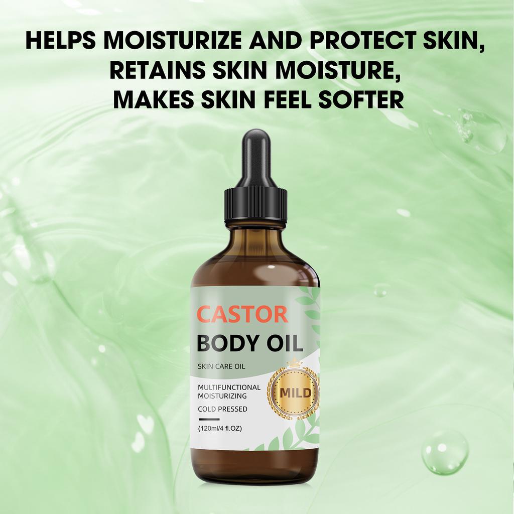 Castor Care Oil Face And Body Care Oil Care Uniform Skin 120ml
