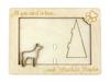 Miniature Pinscher - Photo Frame, Engraved Wooden Frame, a Lovely Gadget for the Dog Lover by