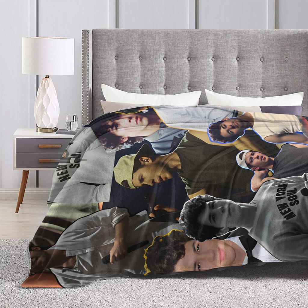 Kevin Jonas  Blankets Quality Warm J-Jonas Brothers  Bedding Throws Winter Kids Bedroom Fluffy Bedspread