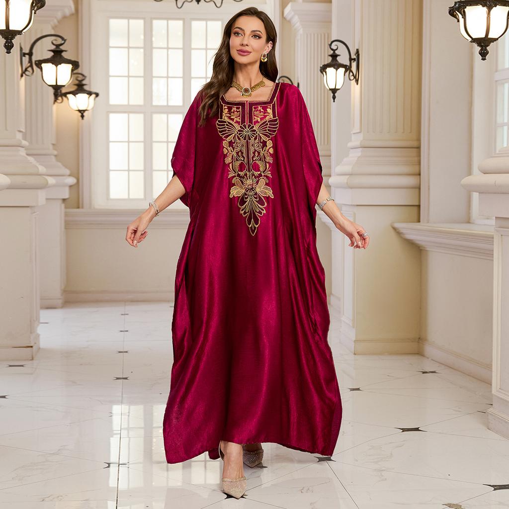 Rochii Casual de Vară Primăvară pentru Femei, Mâneci 1/2, Guler Pătrat, Talie Lejeră, Imprimeu cu Model Floral