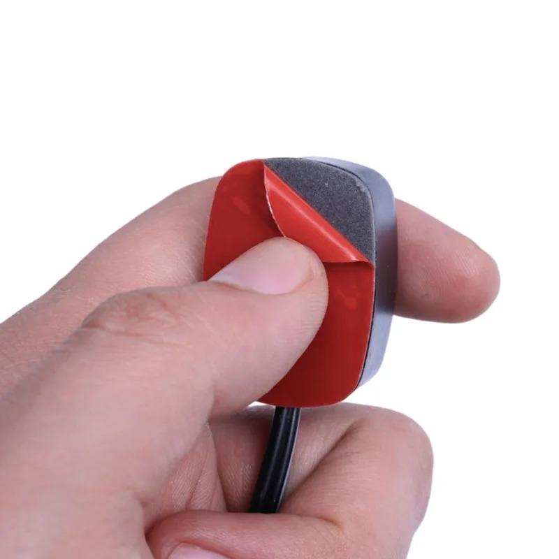 60cm/100cm Universal Car Switch Paste Type Toggle Switch with Cable DC 12V for Fog Ring Drive Lights Neon Lights