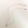 Gold Whale Mermaid Tail Necklace Women's Chain - Fade-Resistant Titanium Steel