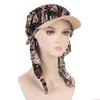 Printed Muslim Hijab Cap Women Baseball Wrap Head Ramadan Headwear Turban Bonnet Hat