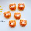 8Pcs New Cute Resin Biscuit Animal Flat Back Cabochon Scrapbooking Hair Bow Center Embellishments DIY Accessories