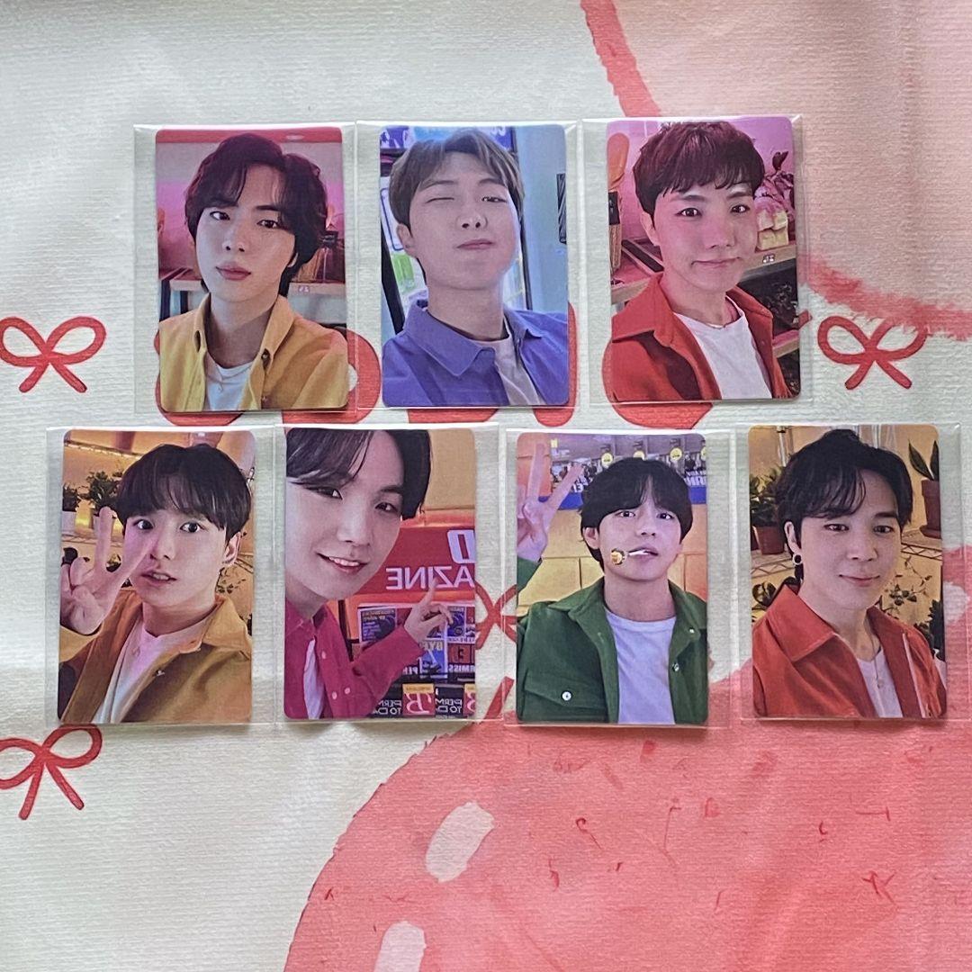 

[USED] BTS Limited Edition P.T.D STAGE-SEOUL Weverse Trading Cards (7 pieces)