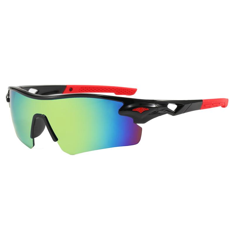 Cross Border Cycling Glasses Men's Women's Colorful New Outdoor Bicycle Sunglasses European American Sports Trend