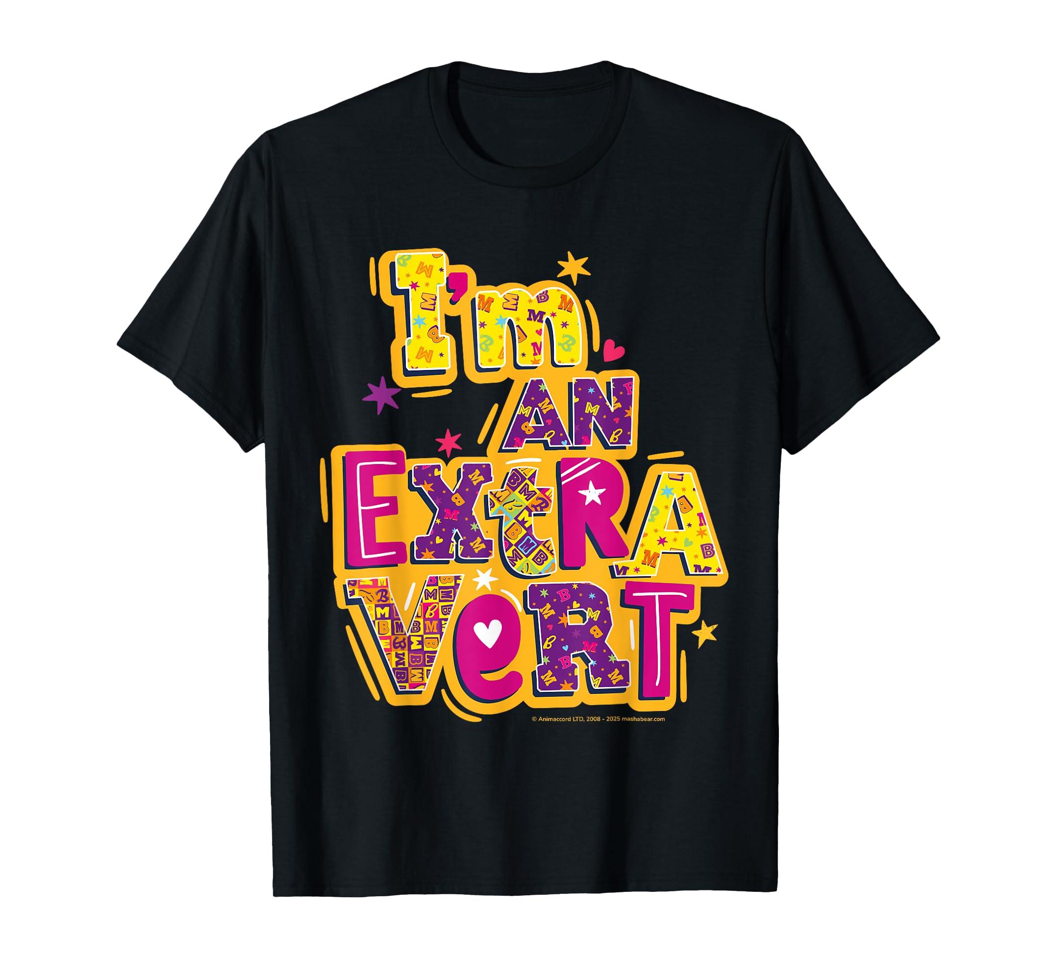 An Extravert Urban. I m T-shirt чёрный