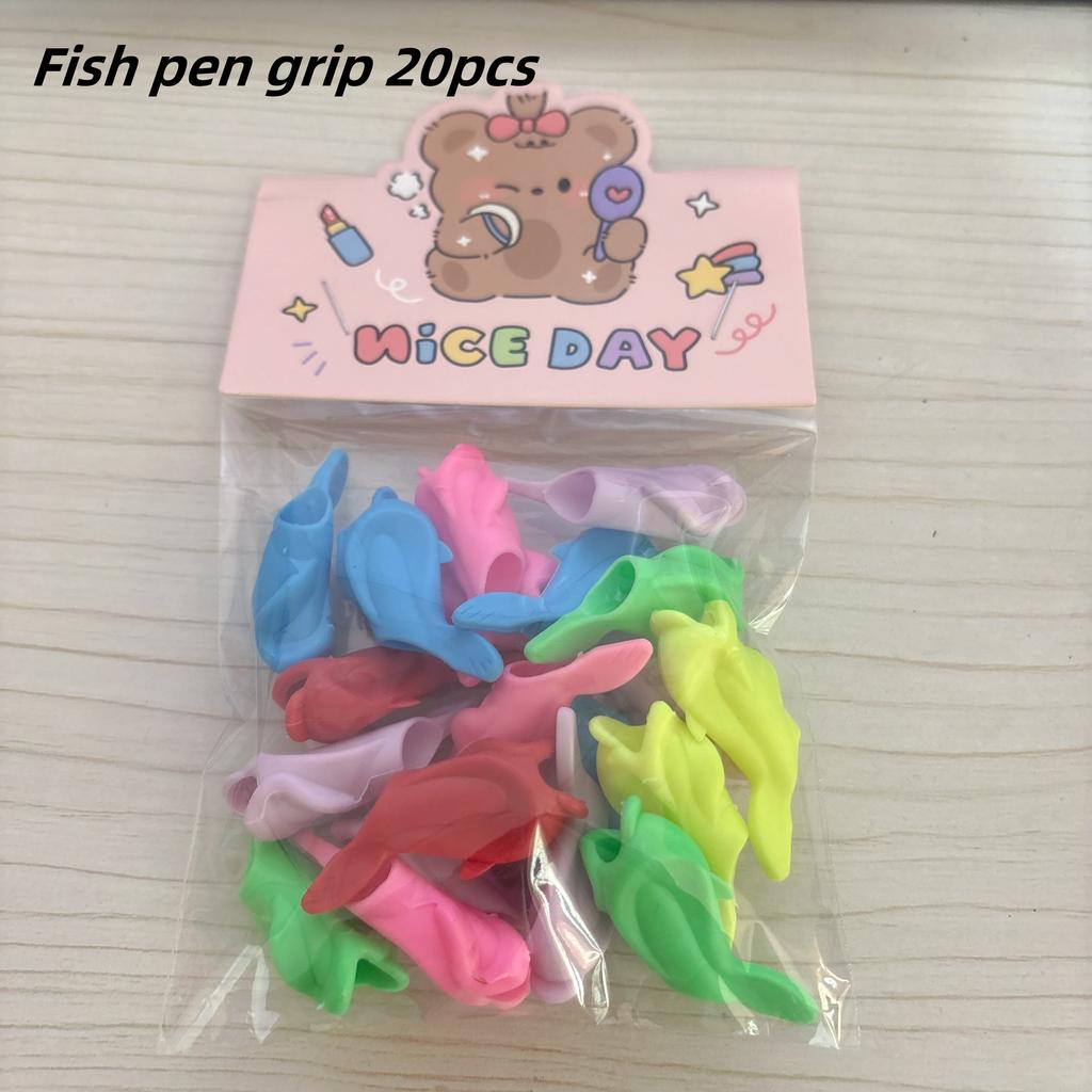 Children Writing Pencil Pan Holder Kids Learning Practise Silicone Pen Aid Grip Posture Correction Device for Students