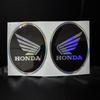 Motorcycle Sticker HRC Fuel Tank Label 3D Stereoscopic Drip Glue Electric Vehicle Side Body Decoration Accessories Pcx125