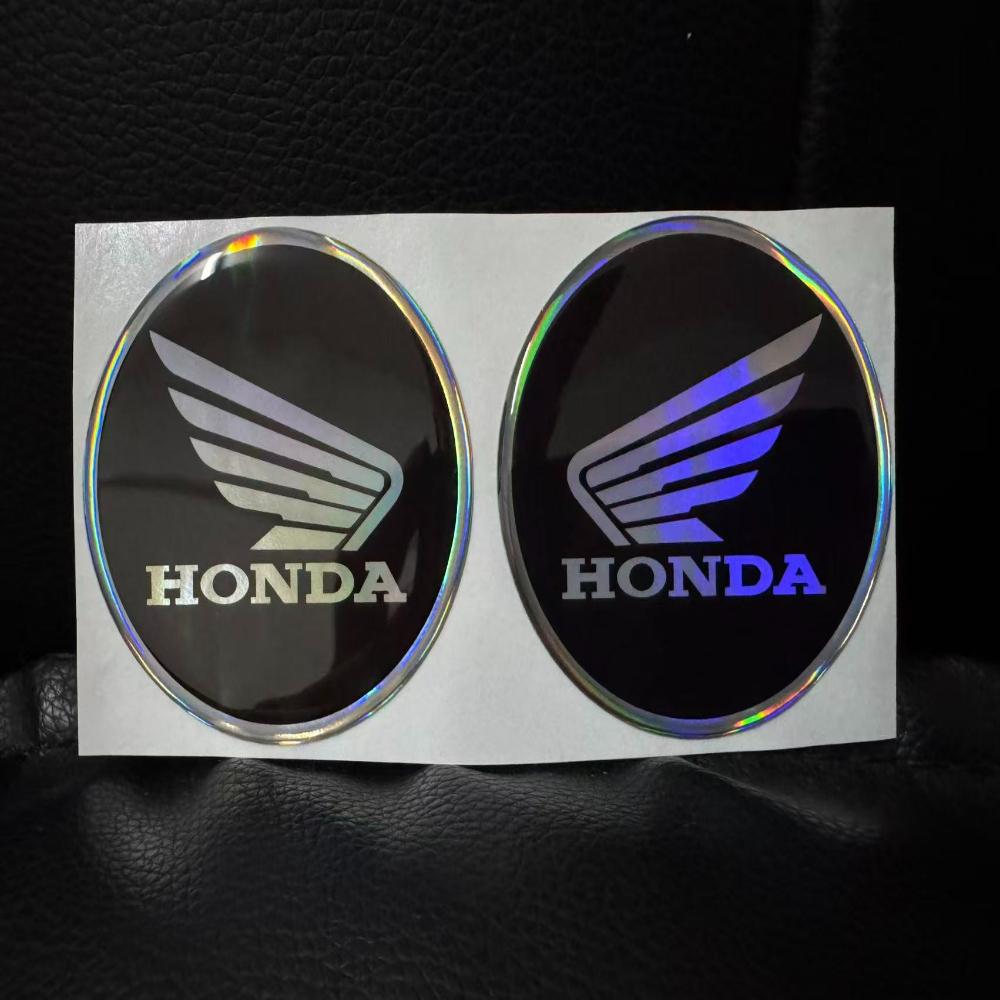 Honda Motorcycle Sticker HRC Fuel Tank Label 3D Stereoscopic Drip Glue Electric Vehicle Side Body Decoration Accessories Pcx125