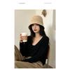 Women S Knitted Hollow Bucket Hat Summer Breathable Sun Shade Hat