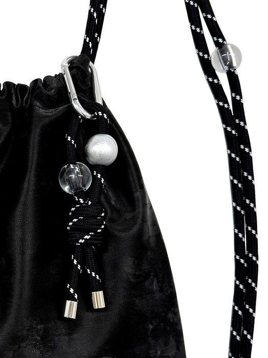 OTHER-worldly Rope Keyring Gym Sack [Black Beads]