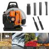 EB650 Leaf Vacuum Two-Stroke Gas Blower 63CC 665CFM Backpack Snow Blower Park Deciduous Road Dust Removal Wind Fire Extinguisher