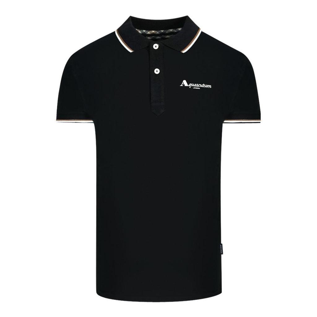 Aquascutum Unisex Adult London Tipped Polo Shirt