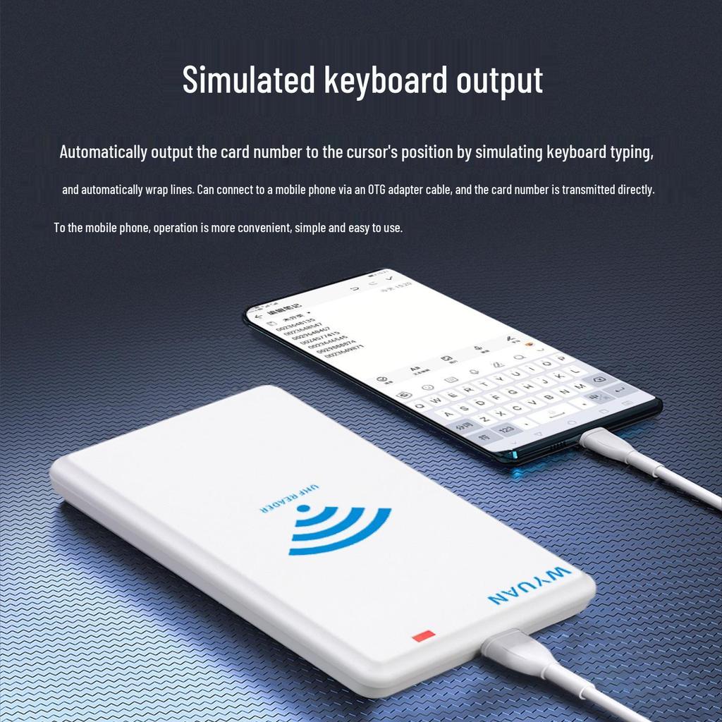 915M UHF RFID Reader/Writer USB Desktop Card Issuer