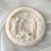 Reusable Christmas Candle Making Mould With Detail Family Figure Designs for Home Decoration