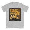 Harajuku Bendy Bar TShirt Unisexs Oneck Short Sleeve Tops Shirts Cotton Summer Clothing