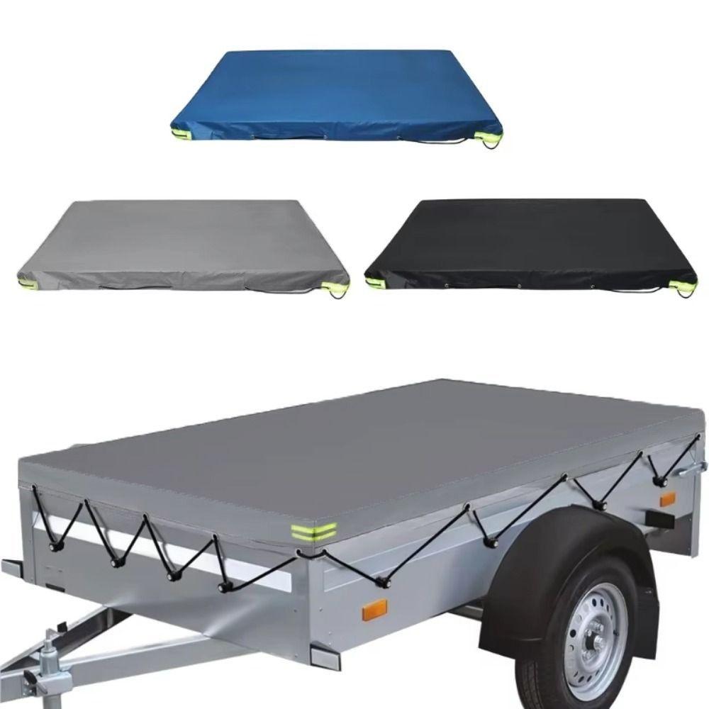 Universal Car Tarpaulin Trailer Cover Dustproof Trailer Protective Cover Trailer Supplies