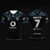 Potrivire Familie Nou Unisex Aotearoa NZ Warriors Martin 7 Coajă Paua Imprimeu Tribal Iridiscent Tricou Rugby Oversized Merch
