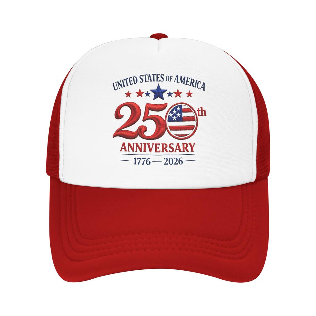 Years America Mesh Baseball Cap Adult Sport Sun Hats Dad Hat Adjustable Summer Trucker Hats