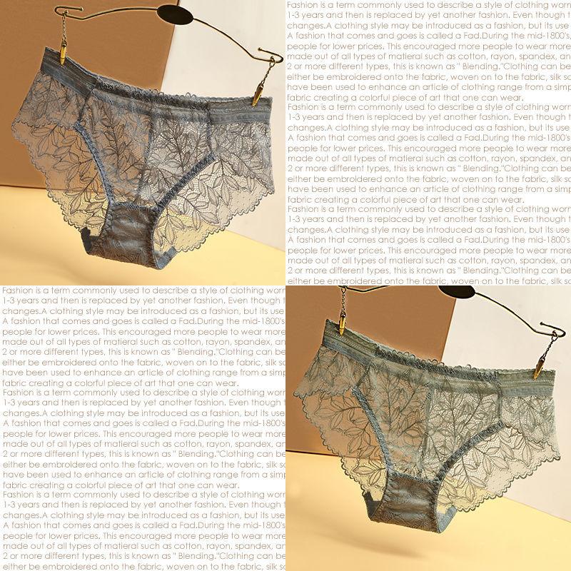 Hochwertige Damenhöschen Transparente Unterwäsche Frauen Spitze Weiche Slips Sexy Dessous Dessous