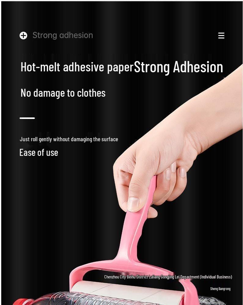 Lint Roller Replacement Felt: Tearable Sticky Paper for Household Cleaning