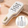 Save Time 3 In 1 Carrot Grater Multifunctional Wipe Evenly Cheese Grater Beige Convenient Vegetable Shredder Kitchen