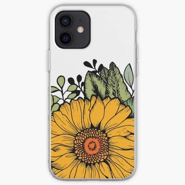 

Sunflower Iphone Tough Case Phone Case Customizable for iPhone 11 12 13 14 Pro Max Mini X XS XR Max 6 6S 7 8 Plus TPU Pattern iPhone 16 Pro Max