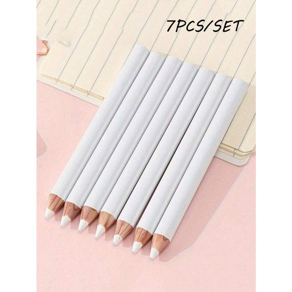 10pcs Erasable Tailors Chalk Markers Sewing Chalk, Erasable Colored Chalk Pencils, Erasable Color Markers, Ideal for Sewing, Needlework Embroidery