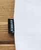 AVIREX DAILY MINI WAFFLE V-NECK T-SHIRT 6143149 men's S white