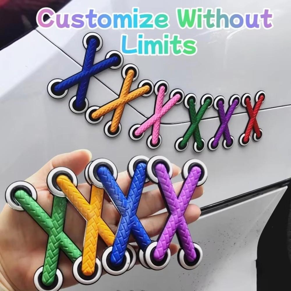 PVC Car Motorcycle Decals Multicolor Vinyl Sticker New Auto Decals Car Decor Accessories