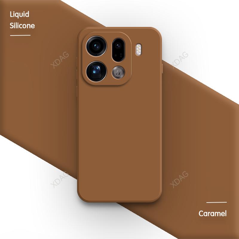 

Базовий чохол для телефону для OPPO Find X9 Pro X9Pro 5G М який Простий Рідкий силікон Класичний Дизайн з прямими краями Висока якість Задні кришки OPPO Find X9