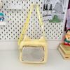 Japanese Harajuku Cute Girls Y2K Transparent Cartoon Ita Crossbody Bag
