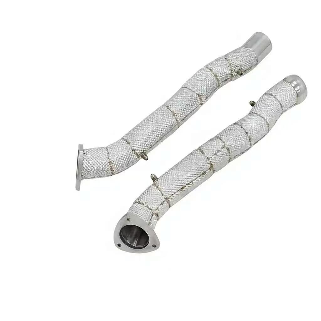 Aston Martin DB12 4.0T 2023+ Exhaust Heat Shield Downpipe